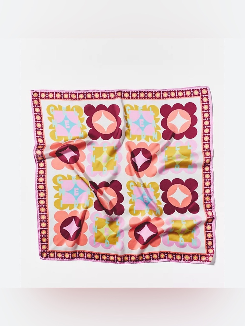 Anthropologie Celandine Patterned Hair Scarf NWT